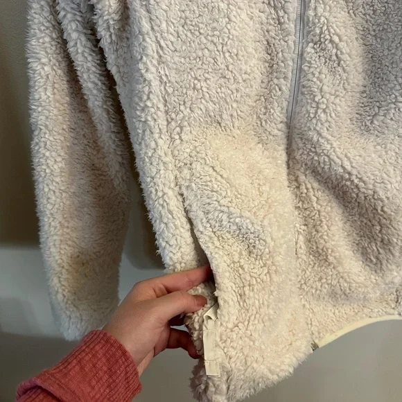 Columbia White Fleece Jacket - Picture 2 of 14